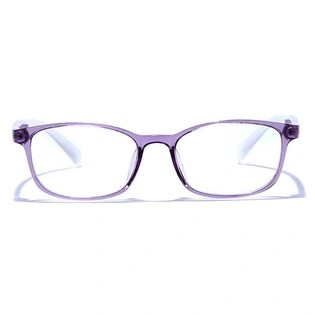 GRAVIATE by Coolwinks E17A6649 Glossy Purple Full Frame Rectangle Eyeglasses for Women