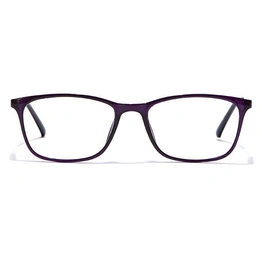 GRAVIATE by Coolwinks E17A7095 Glossy Purple Full Frame Rectangle Eyeglasses for Women