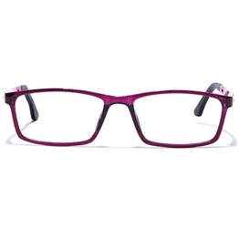 GRAVIATE by Coolwinks E17A7665 Glossy Purple Full Frame Rectangle Eyeglasses for Women