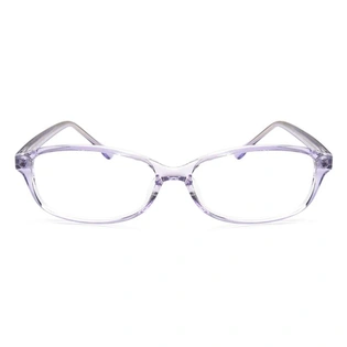 GRAVIATE by Coolwinks E17B6541 Glossy Purple Full Frame Rectangle Eyeglasses for Women