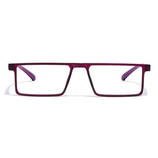 GRAVIATE by Coolwinks E17B7066 Matte Purple Full Frame Rectangle Eyeglasses for Women