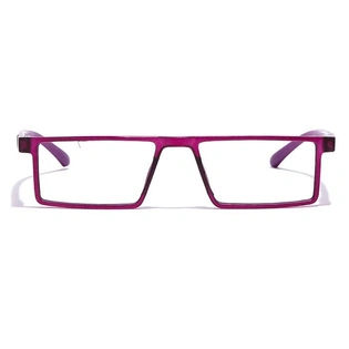 GRAVIATE by Coolwinks E17B7081 Matte Purple Full Frame Rectangle Eyeglasses for Women