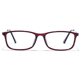 GRAVIATE by Coolwinks E17B7586 Glossy Purple Full Frame Rectangle Eyeglasses for Women