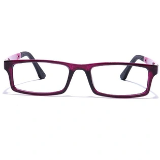 GRAVIATE by Coolwinks E17B7633 Glossy Purple Full Frame Rectangle Eyeglasses for Women