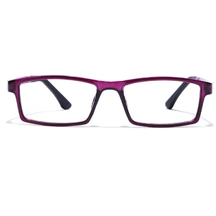 GRAVIATE by Coolwinks E17B7645 Glossy Purple Full Frame Rectangle Eyeglasses for Women