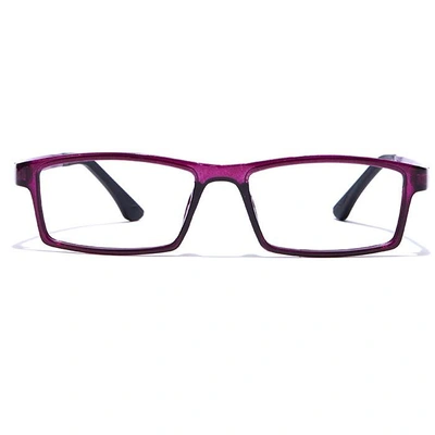 GRAVIATE by Coolwinks E17B7645 Glossy Purple Full Frame Rectangle Eyeglasses for Women