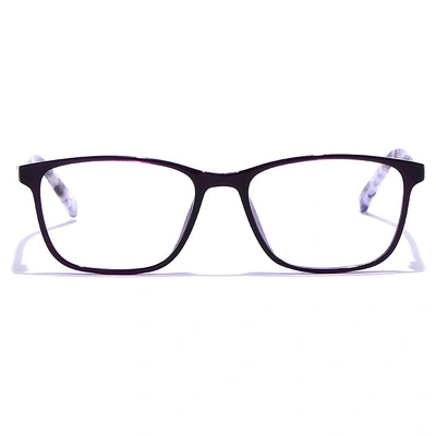 GRAVIATE by Coolwinks E17C5599 Glossy Purple Full Frame Rectangle Eyeglasses for Women