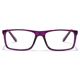 GRAVIATE by Coolwinks E17C7418 Glossy Purple Full Frame Rectangle Eyeglasses for Women