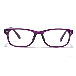 GRAVIATE by Coolwinks E17C7424 Glossy Purple Full Frame Rectangle Eyeglasses for Women