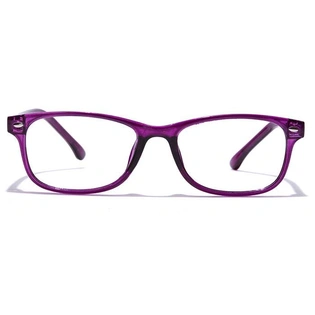 GRAVIATE by Coolwinks E17C7430 Glossy Purple Full Frame Rectangle Eyeglasses for Women