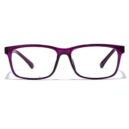 GRAVIATE by Coolwinks E17C7433 Glossy Purple Full Frame Rectangle Eyeglasses for Women