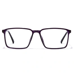 GRAVIATE by Coolwinks E17A7086 Glossy Purple Full Frame Retro Square Eyeglasses for Women