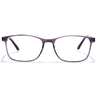 GRAVIATE by Coolwinks E17B7599 Glossy Purple Full Frame Retro Square Eyeglasses for Women