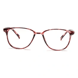 GRAVIATE by Coolwinks E17C5406 Glossy Purple Full Frame Retro Square Eyeglasses for Women