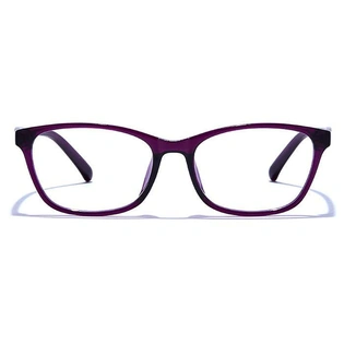 GRAVIATE by Coolwinks E17C6581 Glossy Purple Full Frame Retro Square Eyeglasses for Women