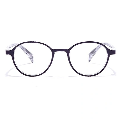 GRAVIATE by Coolwinks E12A7016 Glossy Purple Full Frame Round Eyeglasses for Women