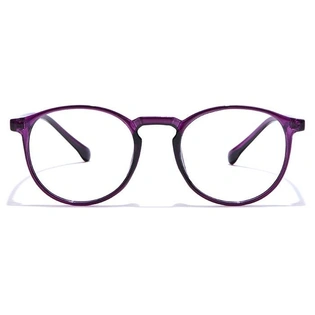 GRAVIATE by Coolwinks E17A7291 Glossy Purple Full Frame Round Eyeglasses for Women