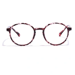 GRAVIATE by Coolwinks E17A7296 Glossy Purple Full Frame Round Eyeglasses for Women