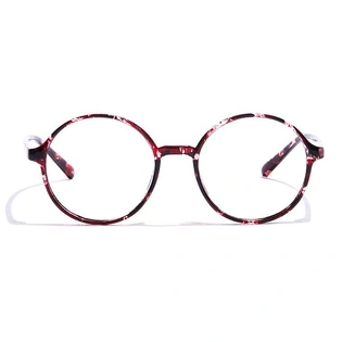 GRAVIATE by Coolwinks E17A7305 Glossy Purple Full Frame Round Eyeglasses for Women