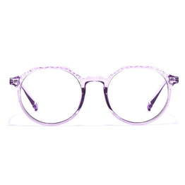 GRAVIATE by Coolwinks E17A7311 Glossy Purple Full Frame Round Eyeglasses for Women