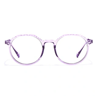 GRAVIATE by Coolwinks E17A7311 Glossy Purple Full Frame Round Eyeglasses for Women