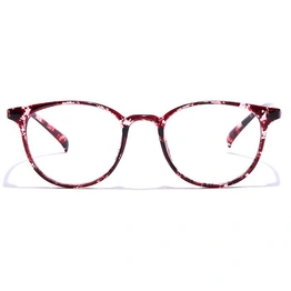 GRAVIATE by Coolwinks E17A7331 Glossy Purple Full Frame Round Eyeglasses for Women