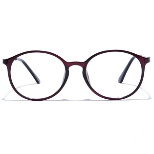 GRAVIATE by Coolwinks E17A7486 Glossy Purple Full Frame Round Eyeglasses for Women