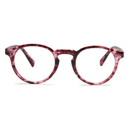 GRAVIATE by Coolwinks E17B5316 Glossy Purple Full Frame Round Eyeglasses for Women