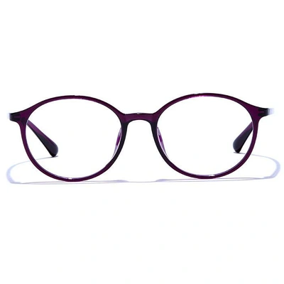 GRAVIATE by Coolwinks E17B6593 Glossy Purple Full Frame Round Eyeglasses for Women