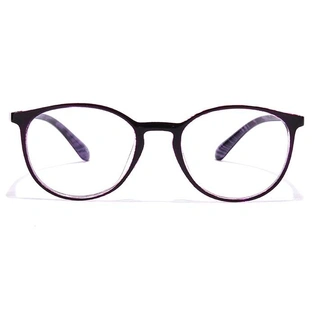 GRAVIATE by Coolwinks E17B6974 Glossy Purple Full Frame Round Eyeglasses for Women