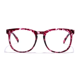 GRAVIATE by Coolwinks E17B7244 Glossy Purple Full Frame Round Eyeglasses for Women