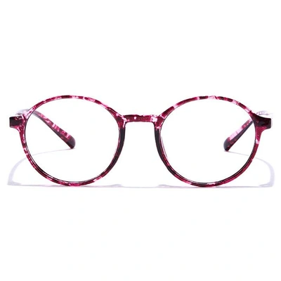 GRAVIATE by Coolwinks E17B7287 Glossy Purple Full Frame Round Eyeglasses for Women