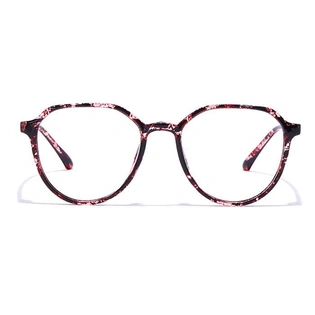 GRAVIATE by Coolwinks E17B7323 Glossy Purple Full Frame Round Eyeglasses for Women