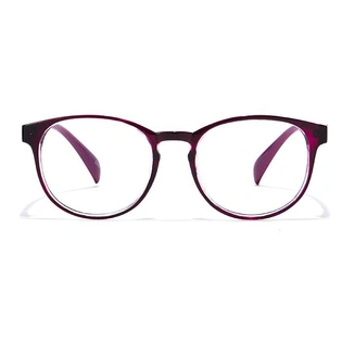 GRAVIATE by Coolwinks E17C6998 Glossy Purple Full Frame Round Eyeglasses for Women