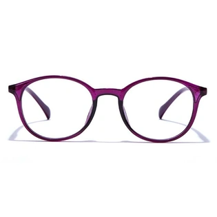 GRAVIATE by Coolwinks E17C7676 Glossy Purple Full Frame Round Eyeglasses for Women