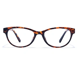 GRAVIATE by Coolwinks E18A6693 Glossy Tortoise Full Frame Oval Eyeglasses for Women