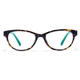 GRAVIATE by Coolwinks E18C6692 Glossy Tortoise Full Frame Oval Eyeglasses for Women