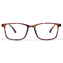 GRAVIATE by Coolwinks E18A7348 Glossy Tortoise Full Frame Rectangle Eyeglasses for Men and Women