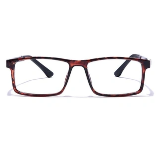 GRAVIATE by Coolwinks E18A7650 Glossy Tortoise Full Frame Rectangle Eyeglasses for Men and Women