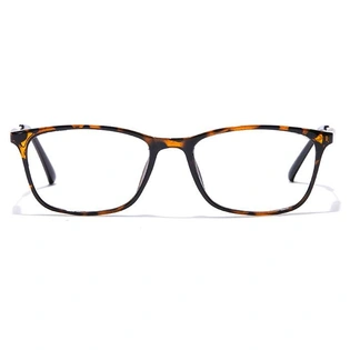 GRAVIATE by Coolwinks E18B7095 Glossy Tortoise Full Frame Rectangle Eyeglasses for Men and Women