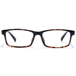 GRAVIATE by Coolwinks E18B7517 Glossy Tortoise Full Frame Rectangle Eyeglasses for Men and Women