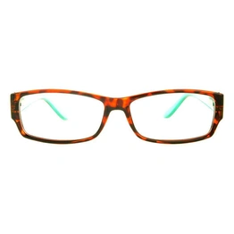 GRAVIATE by Coolwinks E18C3876 Glossy Tortoise Full Frame Rectangle Eyeglasses for Men and Women