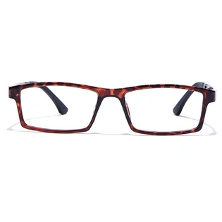 GRAVIATE by Coolwinks E18C7645 Glossy Tortoise Full Frame Rectangle Eyeglasses for Men and Women