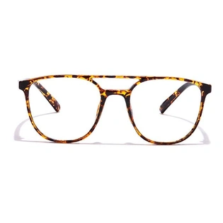 GRAVIATE by Coolwinks E18A6988 Glossy Tortoise Full Frame Retro Square Eyeglasses for Men and Women