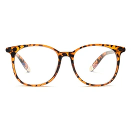 GRAVIATE by Coolwinks E18B4357 Tortoise Full Frame Retro Square Eyeglasses for Men and Women