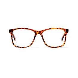 GRAVIATE by Coolwinks E18C5698 Glossy Tortoise Full Frame Retro Square Eyeglasses for Men and Women