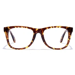 GRAVIATE by Coolwinks E18C7493 Glossy Tortoise Full Frame Retro Square Eyeglasses for Men and Women