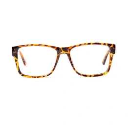 GRAVIATE by Coolwinks E18D5680 Glossy Tortoise Full Frame Retro Square Eyeglasses for Men and Women