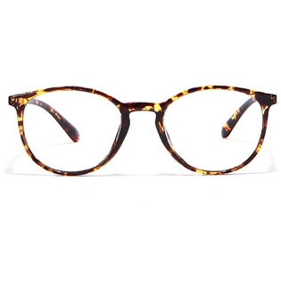 GRAVIATE by Coolwinks E18A6973 Glossy Tortoise Full Frame Round Eyeglasses for Men and Women