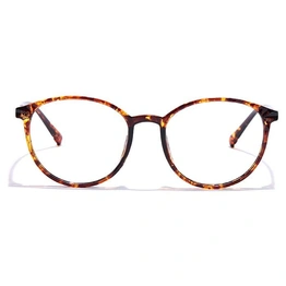 GRAVIATE by Coolwinks E18A7313 Glossy Tortoise Full Frame Round Eyeglasses for Men and Women